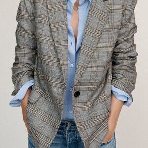 Banana Republic Plaid Blazer
